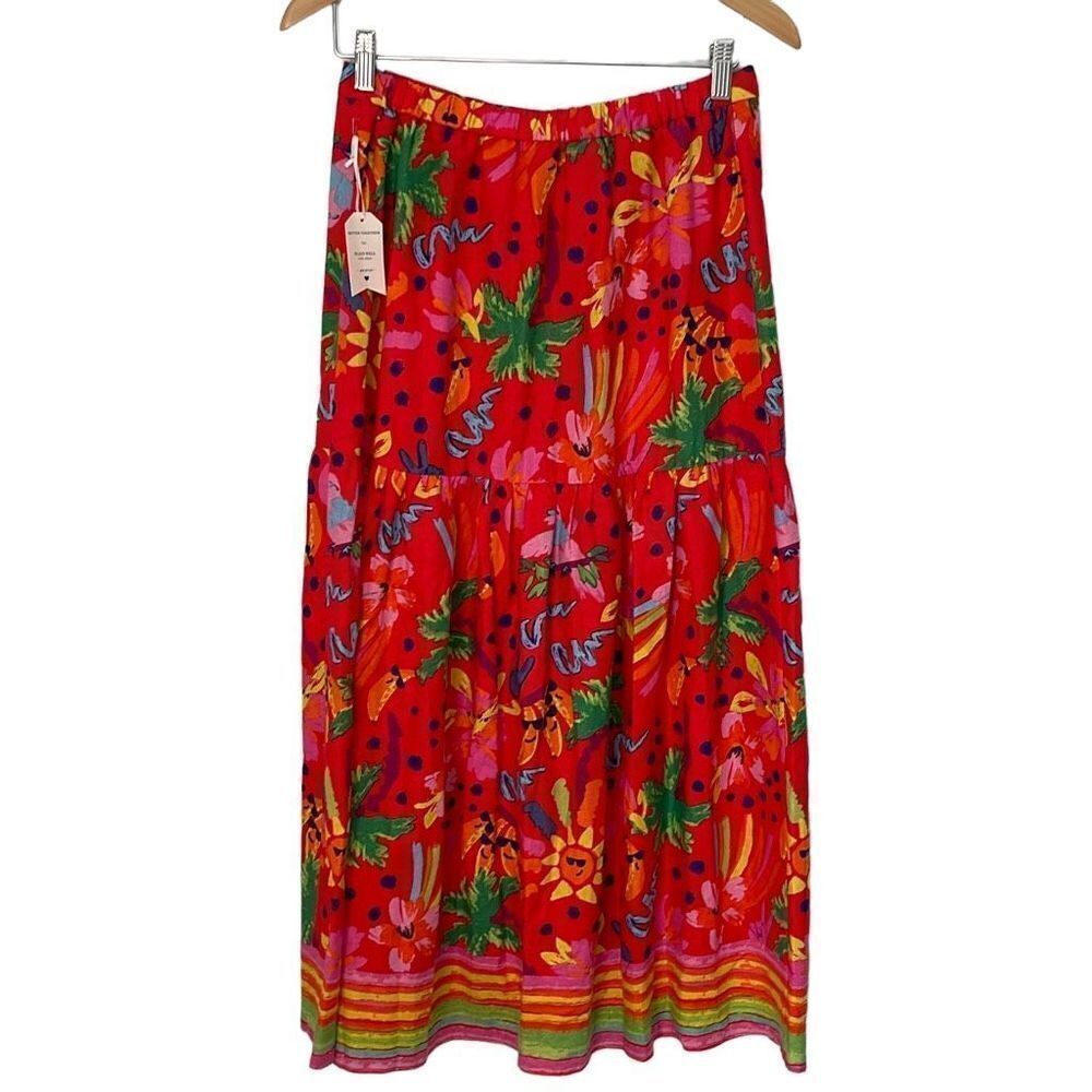 Maison d'Amelie PARIS Colorful
Cool Summer Maxi Skirt Size Small